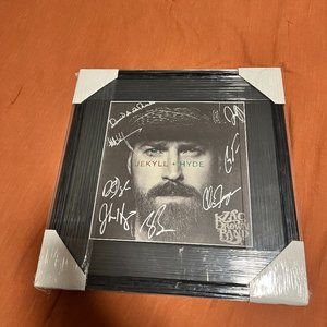 Autographed Zach Brown Band Jekyll + Hyde Album Cover (Framed)